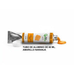 Témpera liderpapel, tubo de aluminio de 60 ml. amarillo naranja