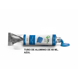 Témpera liderpapel, tubo de aluminio de 60 ml. azul