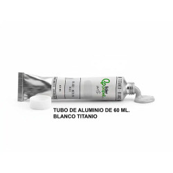 Témpera liderpapel, tubo de aluminio de 60 ml. blanco titanio