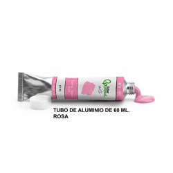 Témpera liderpapel, tubo de aluminio de 60 ml. rosa