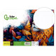 Bloc encolado de dibujo liderpapel artístico, fº, sin recuadro, 180 grs/m². 20 hj.