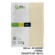 Papel liderpapel color, din a4, 80 grs/m². crema, paquete de 100 hojas