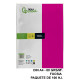 Papel liderpapel color, din a4, 80 grs/m². fucsia, paquete de 100 hojas