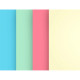 Papel liderpapel color, din a4, 80 grs/m². 4 colores surtidos, paquete de 100 hojas