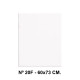 Bastidor con lienzo de tela 100% de algodón liderpapel, nº 20f - 60x73 cm.
