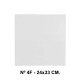 Cartón entelado en tela 100% de algodón artist, nº 4f - 24x33 cm.