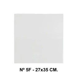Cartón entelado en tela 100% de algodón artist, nº 5f - 27x35 cm.