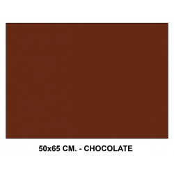 Cartulina canson iris, 50x65 cm. 185 grs/m². chocolate