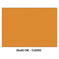Cartulina canson iris, 50x65 cm. 185 grs/m². cuero