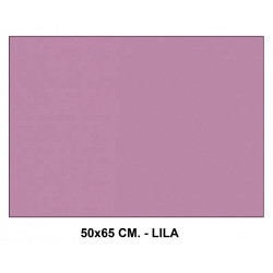 Cartulina canson iris, 50x65 cm. 185 grs/m². lila