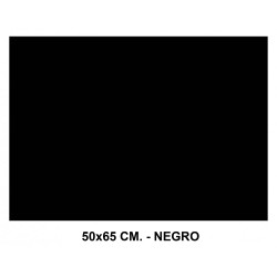 Cartulina canson iris, 50x65 cm. 185 grs/m². negro