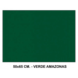 Cartulina canson iris, 50x65 cm. 185 grs/m². verde amazonas