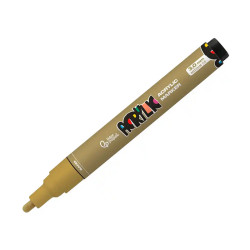 Rotulador acrílico liderpapel acrylic, 3 mm. marrón claro