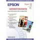 Paquete de 20 hojas de epson premium semigloss photo paper en din a-3+ de 250 grs.