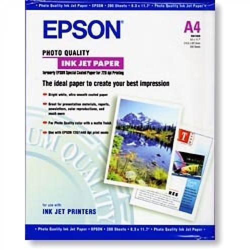 Paquete de 30 hojas de epson photo quality ink-jet paper en din a-2 de 105 grs.