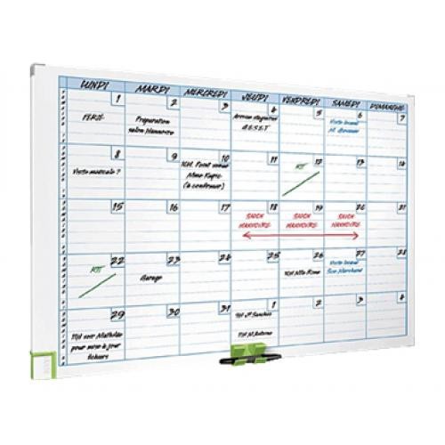 Planning mensual magnético nobo performance, 60x90 cm.