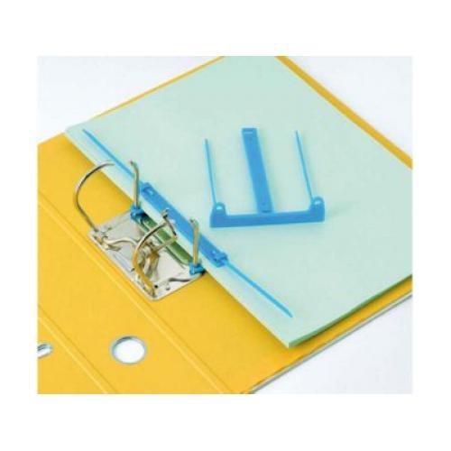 Clip capiclass b rexel, azul claro, caja de 50 uds.