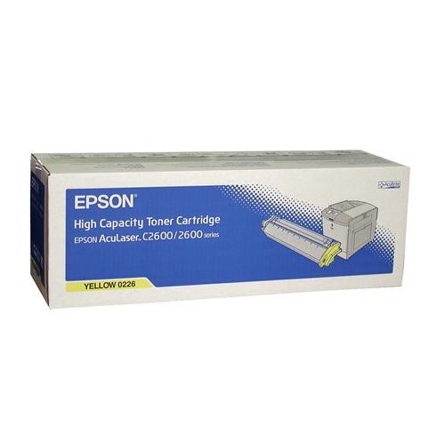 Toner laser epson aculáser c2600n/2600n amarillo.