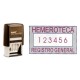 Numerador trodat printy 47504846, 6 bandas de 4 mm.