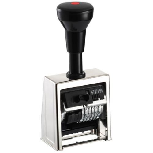 Numerador metálico reiner b6 k, 6 bandas de 4,5 mm.