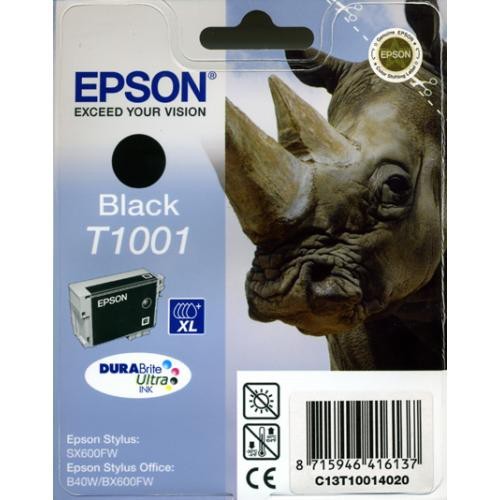 Cartucho ink-jet epson stylus office b40w/bx510w/bx600fw, t1001 negro
