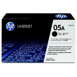 Toner laser hewlett packard laserjet p2030 series/p2033/p2033n, 05a negro