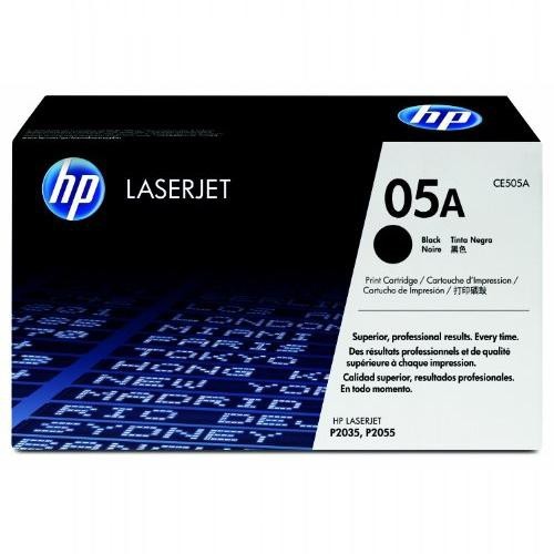 Toner laser hewlett packard laserjet p2030 series/p2033/p2033n, 05a negro