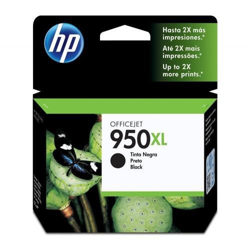 Cartucho ink-jet hewlett packard officejet pro 251dw/276dw/8100 eprinter, 950xl negro
