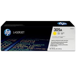 Toner laser hewlett packard pro 300 color m351a/mfp m375nw, 305a amarillo