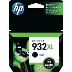 Cartucho ink-jet hewlett packard officejet 6100 e-printer/6600 e-aio/6700 premium, 932xl negro