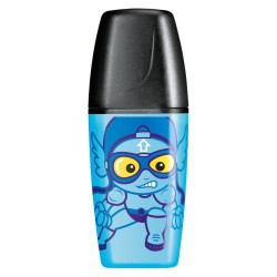 Marcador fluorescente stabilo boss mini heroes, azul