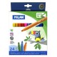 Rotulador escolar milan conic tip, colores surtidos, estuche de 24 uds.