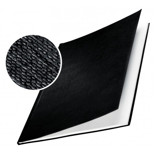 Tapas rígidas leitz impressbind 280 en din a-4 de lomo 21 mm., negro, caja de 10 uds.