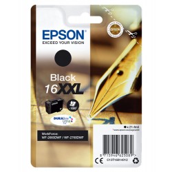 Cartucho ink-jet epson workforce wf-2660dwf/wf-2760dwf, 16xxl negro