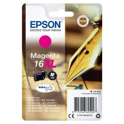 Cartucho ink-jet epson workforce wf-2010w/wf-2510wf/wf-2500 series, 16xl magenta