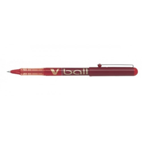 Roller tinta líquida pilot v-ball 07, rojo