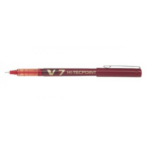 Roller tinta líquida pilot v7 hi-tecpoint, rojo