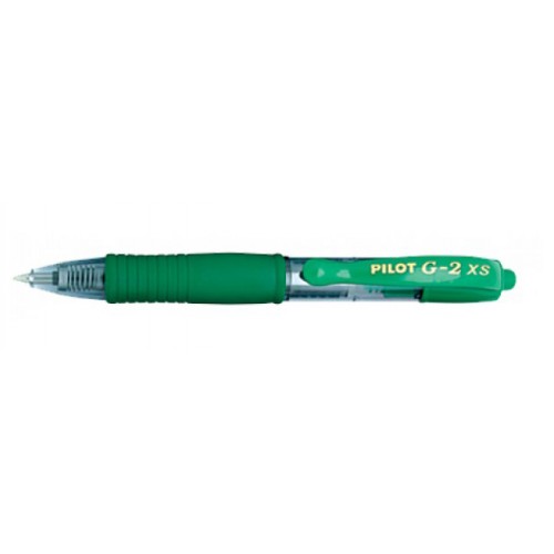 Roller gel retráctil pilot g-2 xs pixie, verde