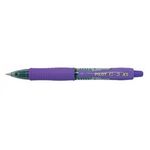 Roller gel retráctil pilot g-2 xs pixie, violeta