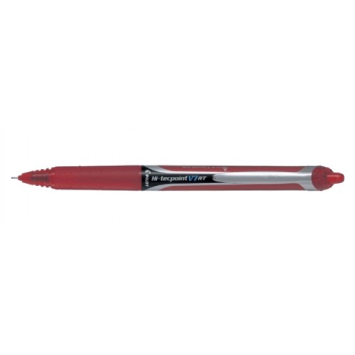Roller tinta líquida retráctil pilot v7 rt hi-tecpoint, rojo
