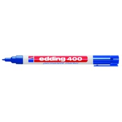 Marcador permanente edding 400 azul