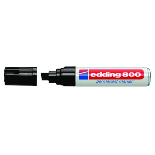 Marcador permanente edding 800, negro
