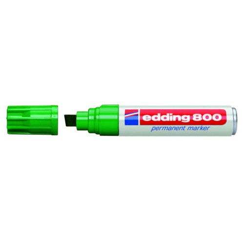 Marcador permanente edding 800, verde