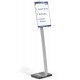 Expositor de pie durable info sign stand, din a3, plata