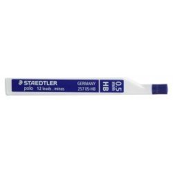 Minas staedtler polo 257 05-hb, tubo con 12 uds.