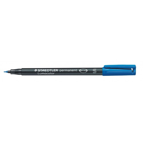 Rotulador permanente staedtler lumocolor 313 s 0,4 mm. azul