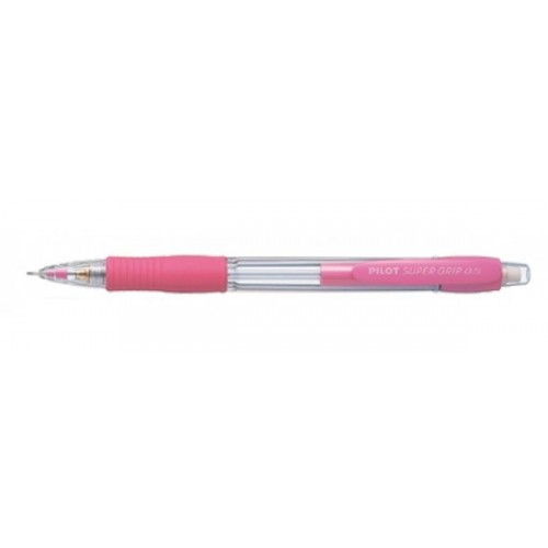Portaminas pilot h-185 super grip 0,5 mm. rosa.