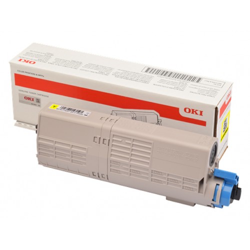 Toner laser oki C532DN/MC573DN amarillo.