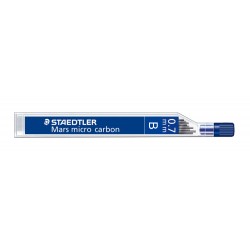 Minas staedtler mars micro carbon 250 07-b, tubo con 12 uds.