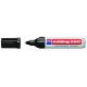 Marcador permanente edding 550 negro.